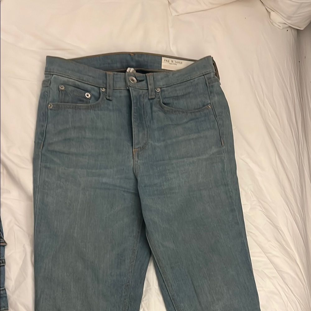 Rag and bone high rise skinny